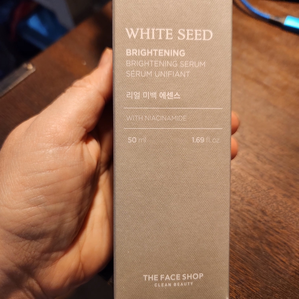 White Seed Brightening Serum The Face Shop Clean Beauty 50mL New Korean